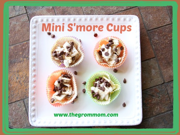 mini s'mores cups